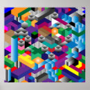 Search for 3d cube pattern art Abstract