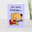 Search for funny guitar birthday cards Cute