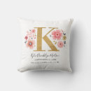 Search for letter k cushions Pink