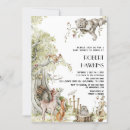 Search for forest friends baby shower invitations Winter spring summer
