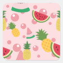 Search for pineapple fruit stickers Pink