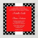 Search for dot square wedding invitations Polka dots