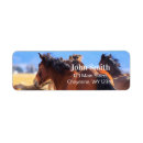 Search for wild horse return address labels Farm