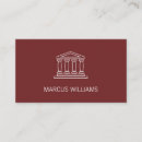 Search for pillar business cards Attorney at law