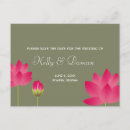 Search for lotus flower save the dates Asian