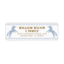 Search for western horse return address labels Birthday