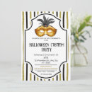 Search for adult masquerade party invitations Vintage