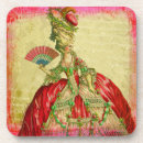Search for parchment coasters Vintage