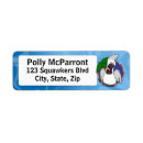 Search for cockatoo return address labels Funny