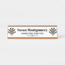 Search for art deco name plates Vintage
