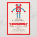Search for robot baby invitations Cute