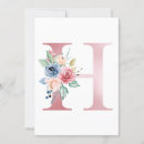 Search for letter a monogram invitations Botanical