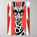 Search for black and white giraffe posters Funny