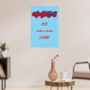 Search for red heart posters Birthday