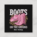 Search for boots business cards Cowgirl