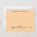 Search for orange horizontal note cards Boho