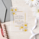 Search for frangipani invitations Watercolor