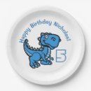 Search for t rex paper plates Kids