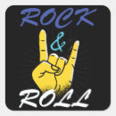 Search for rock and roll stickers Old school