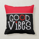 Search for good vibes cushions Black