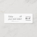 Search for coupons business cards Elegant