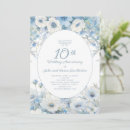 Search for 10th anniversary invitations Elegant