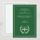 Search for law school graduation announcement cards Scales of justice