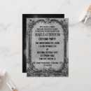 Search for grunge halloween invitations Black