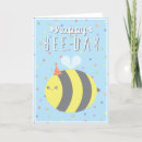 Search for happy bee cards Pun