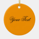 Search for orange christmas tree decorations Background