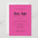 Search for age birthday invitations Simple