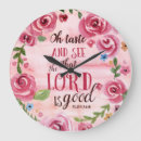 Search for christian bible verse clocks Watercolor