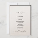 Search for classic wedding announcement cards Black and white