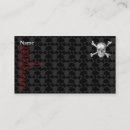 Search for crossbones business cards Vintage