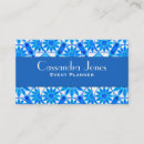 Search for twelve business cards Blue