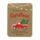 Search for red truck christmas cards Vintage