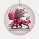 Search for dragons christmas tree decorations Illustration