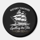 Search for spilling magnets Boston tea party