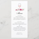 Search for bridal luncheon menus Pink