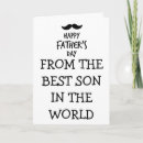 Search for son fathers day cards Unique