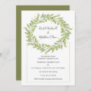 Search for winter wreath wedding invitations Spring summer fall winter
