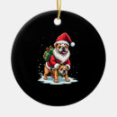 Search for funny animal christmas tree decorations Puppy