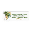 Search for palm return address labels Beautiful