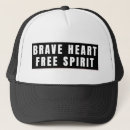 Search for brave hats Typography