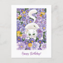 Search for vintage cat cards Pink