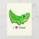 Search for cartoon alligator postcards Illustration