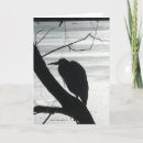 Search for winter silhouette postcards Blue