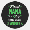 Search for kidney disease ribbon stickers Green