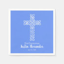 Search for cornflower blue napkins Christening