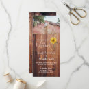 Search for sunflower wedding programs Floral